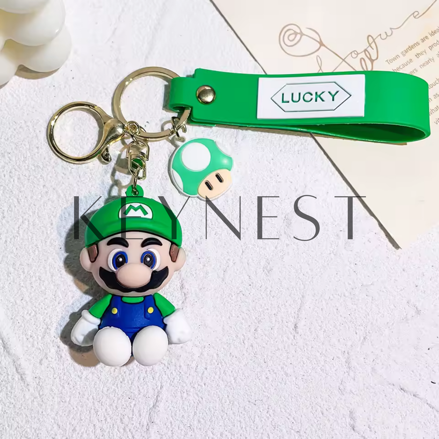 Porte-clé Bébé Mario – 4 modèles colorés trop mignons 👶🎮