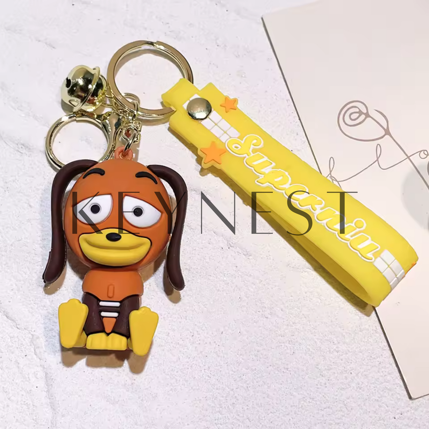 Porte-clé Zigzag – Le chien ressort le plus fun de Toy Story 🐶