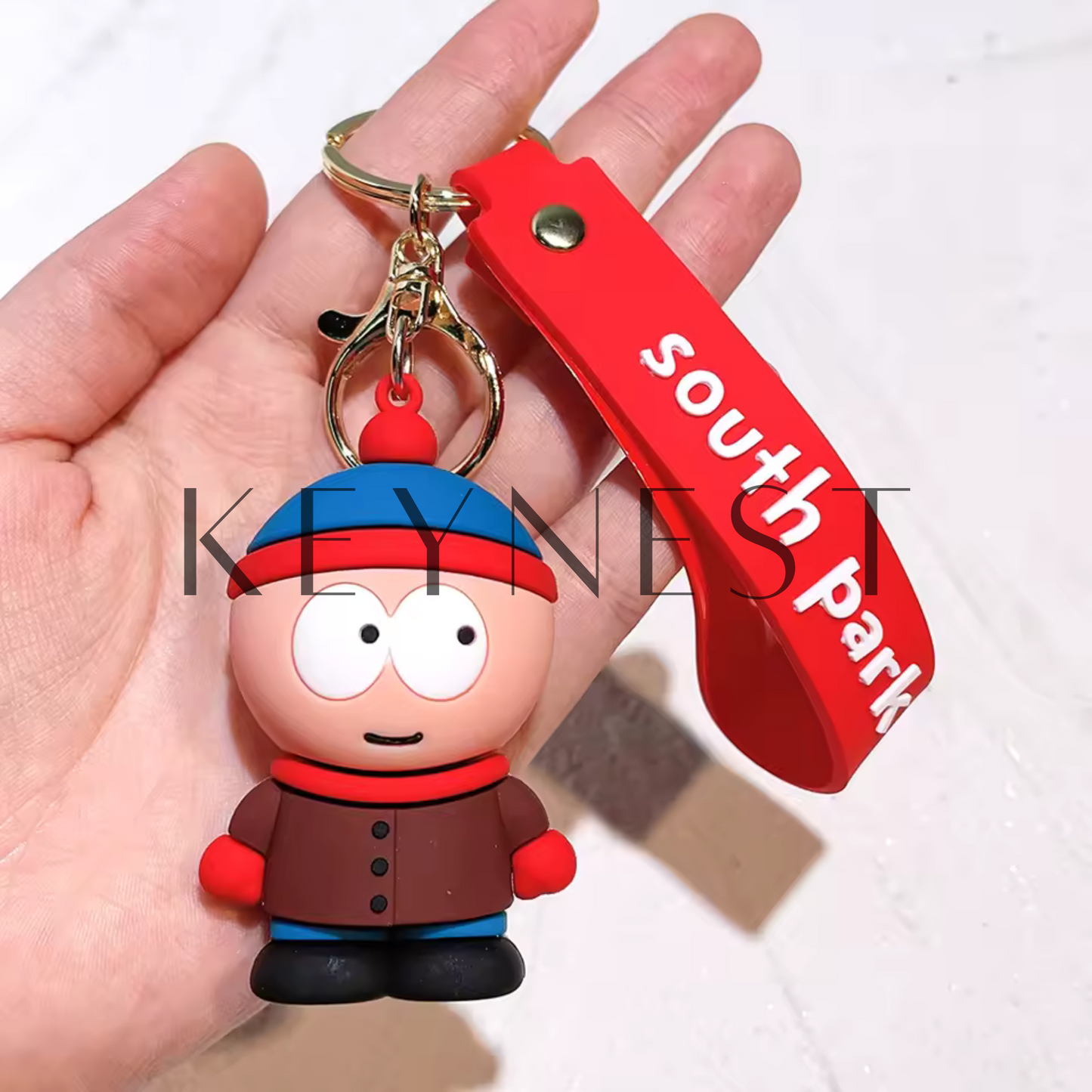 Porte-clé South Park (4 modèles différents) – Les 4 inséparables du Colorado 🏔️