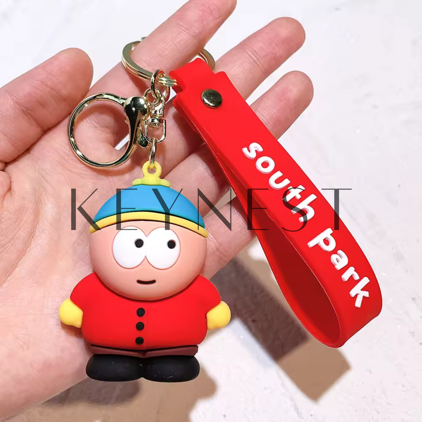Porte-clé South Park (4 modèles différents) – Les 4 inséparables du Colorado 🏔️