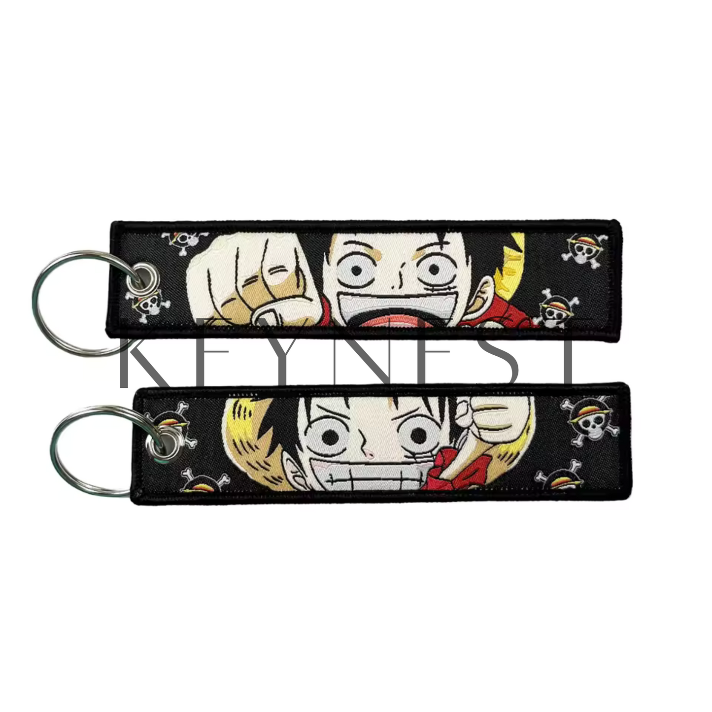 One Piece Langer Schlüsselanhänger – Monkey D. Luffy im Dunkelmodus 🌑