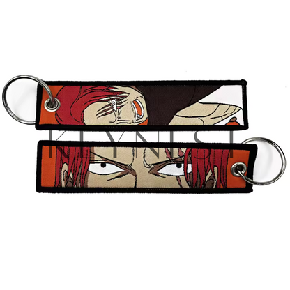 Long porte-clé One Piece – Shanks en mode colère 🔥