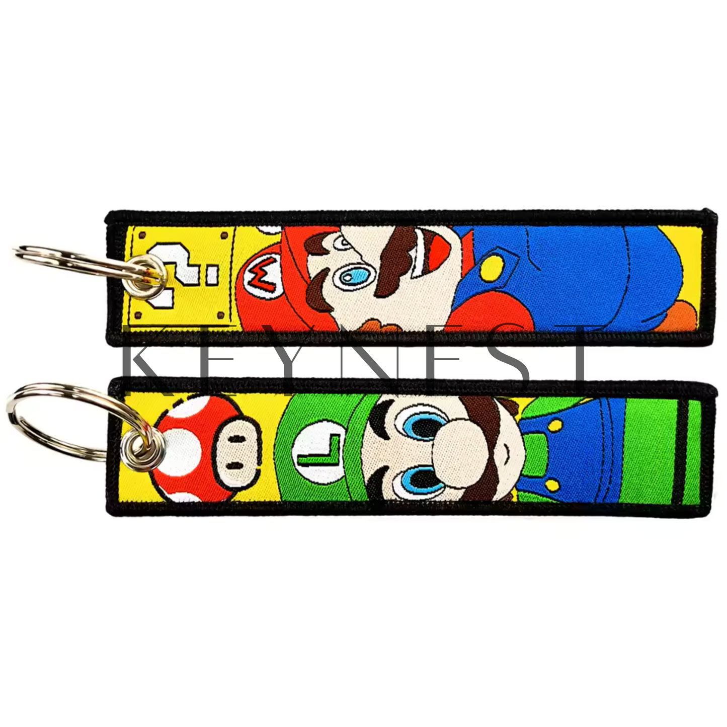 Long porte-clé Mario – Mario & Luigi en mode frères inséparables 👨‍🔧👨‍🔧