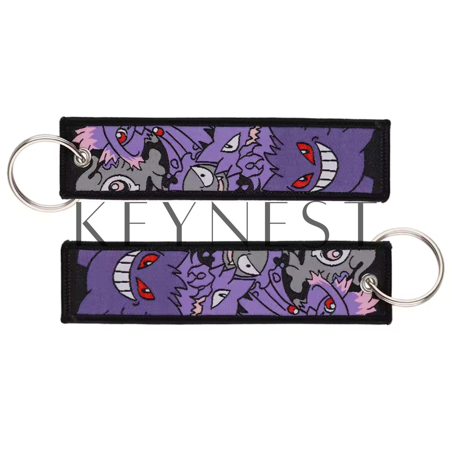 Long porte-clé Pokémon – Ectoplasma en mode mystérieux 👻💜