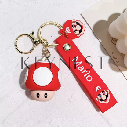 Porte-clé Toad, Goomba et Koopa Troopa – 3 modèles issus du monde de Mario 🍄🐢👾