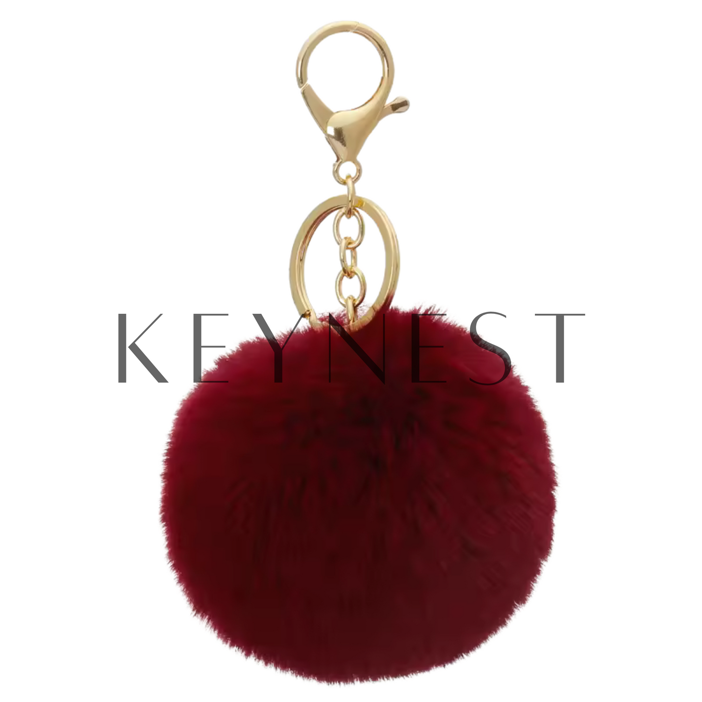 Porte-clé Pompon – 13 coloris pour une touche fluffy au quotidien 🎀✨