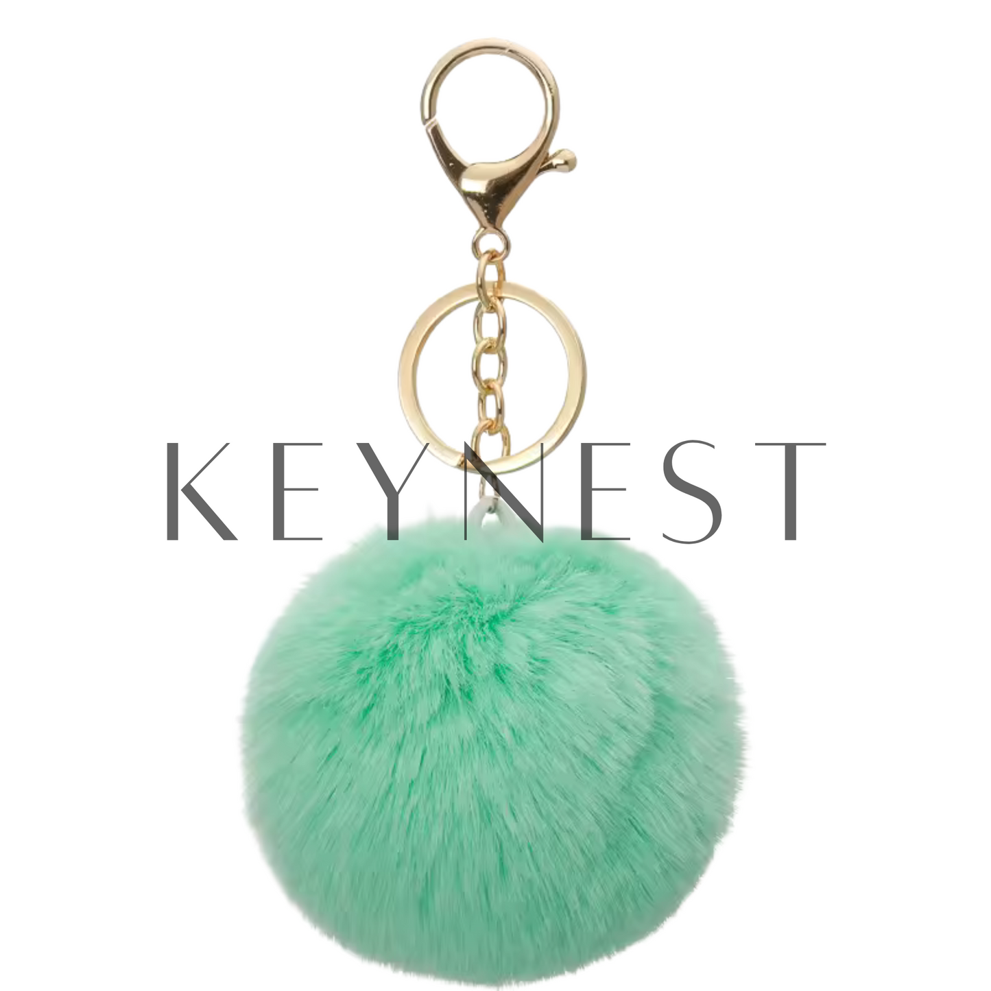 Porte-clé Pompon – 13 coloris pour une touche fluffy au quotidien 🎀✨