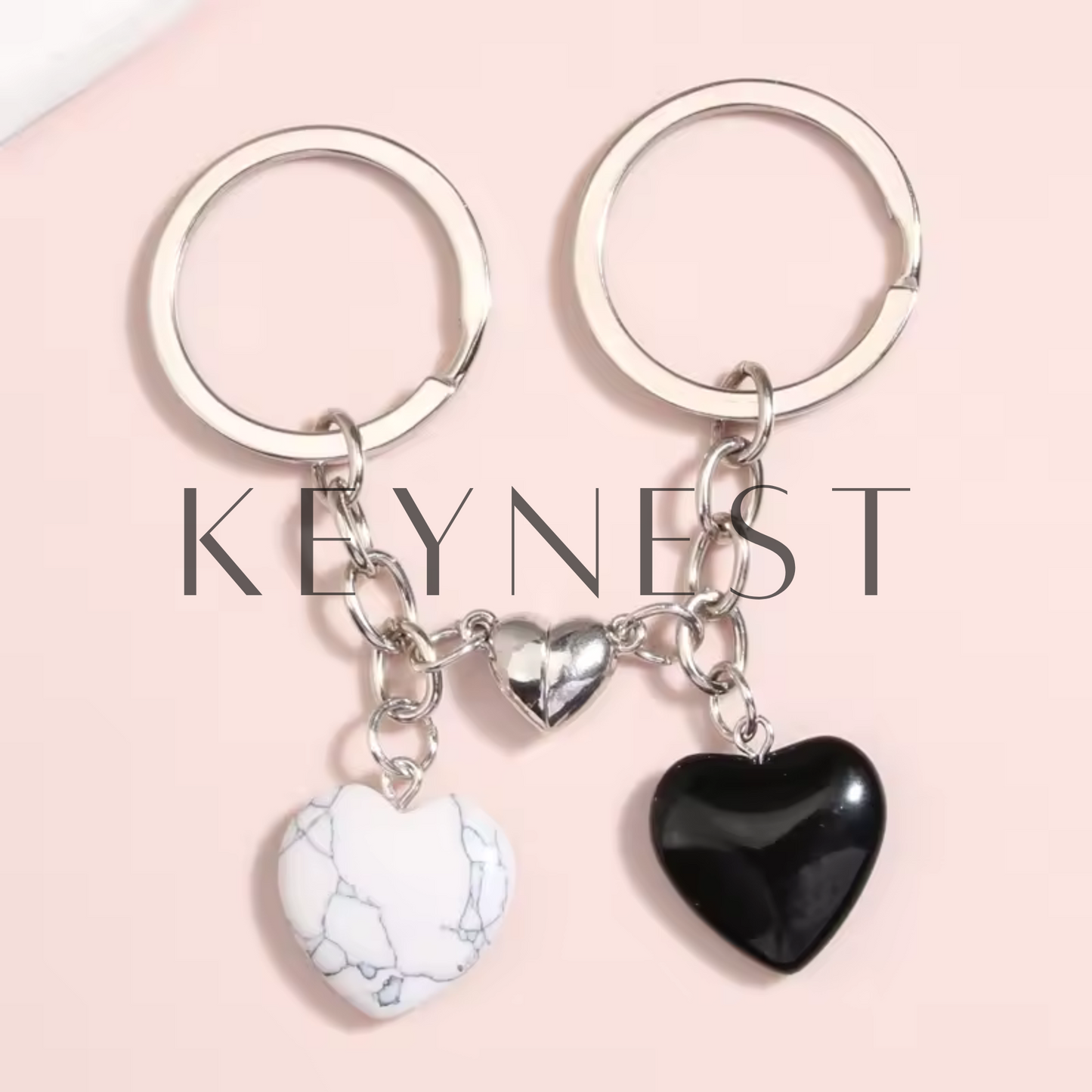 Hearts to Share Keychains (6 models available, including 3 phosphorescent) 💕