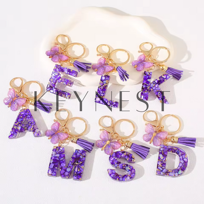 Porte-clé Alphabet – Lettres stylées (3 coloris disponibles)