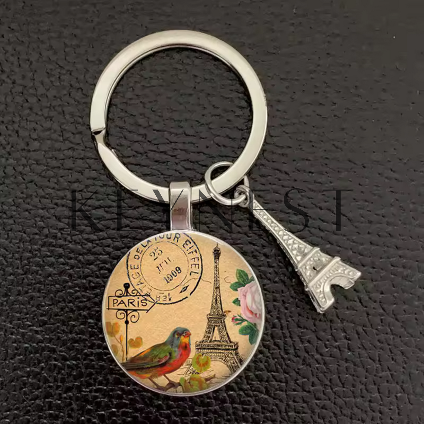 Porte-clés Tour Eiffel – 12 modèles disponibles pour une touche parisienne ✨