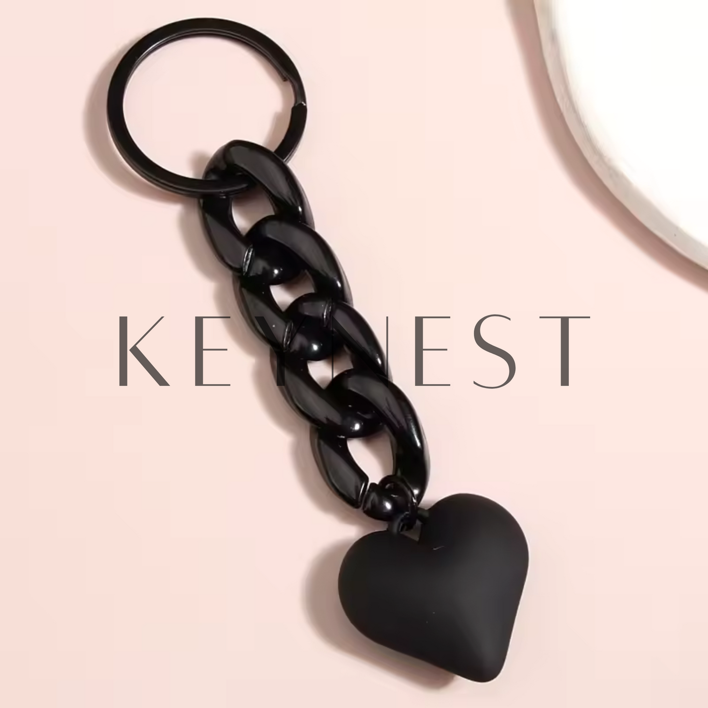 Chaîne avec Cœur (15 coloris disponibles) 💖