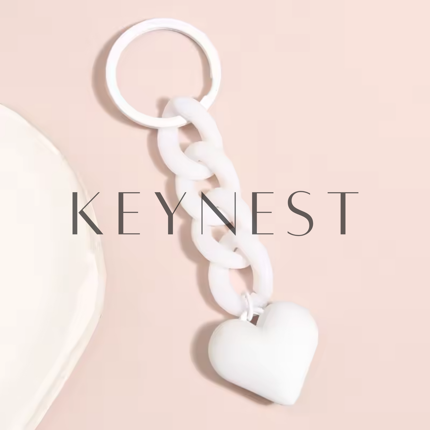Chaîne avec Cœur (15 coloris disponibles) 💖