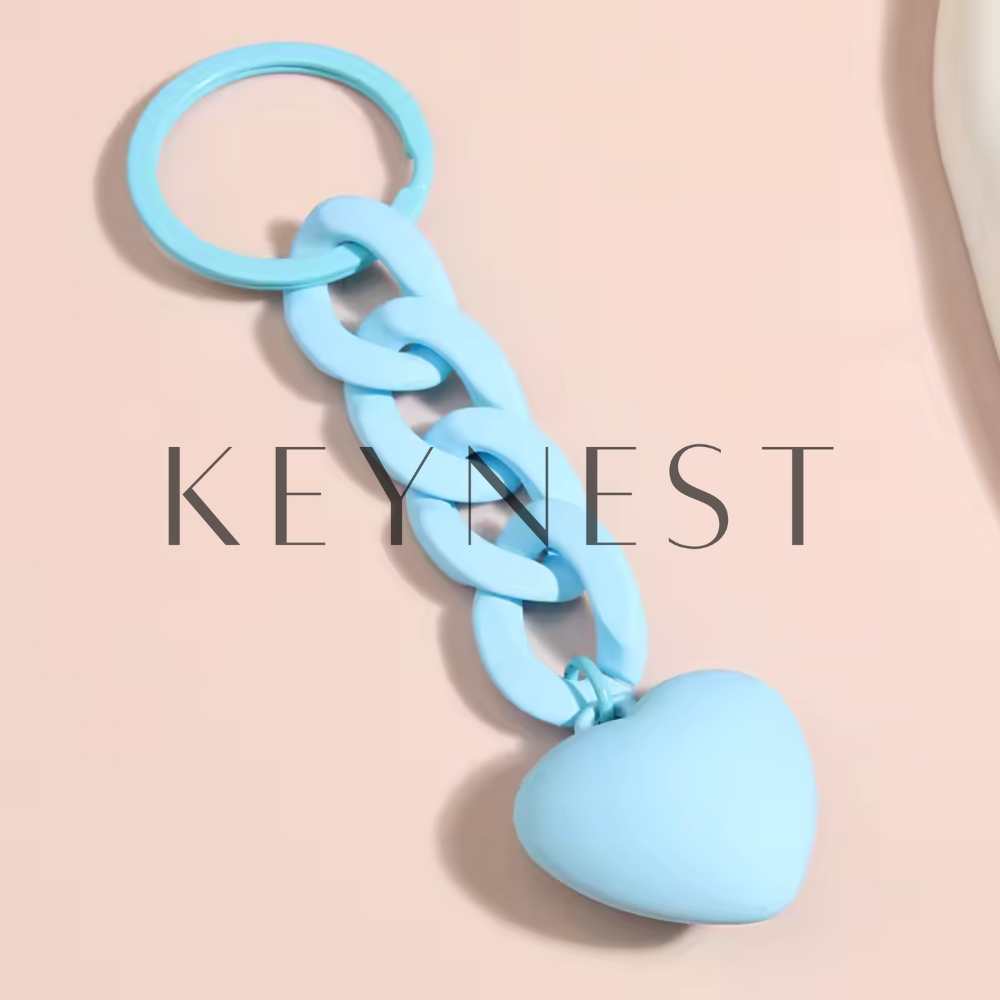 Chaîne avec Cœur (15 coloris disponibles) 💖