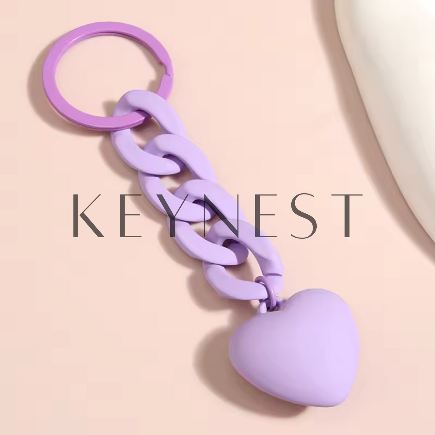 Chaîne avec Cœur (15 coloris disponibles) 💖