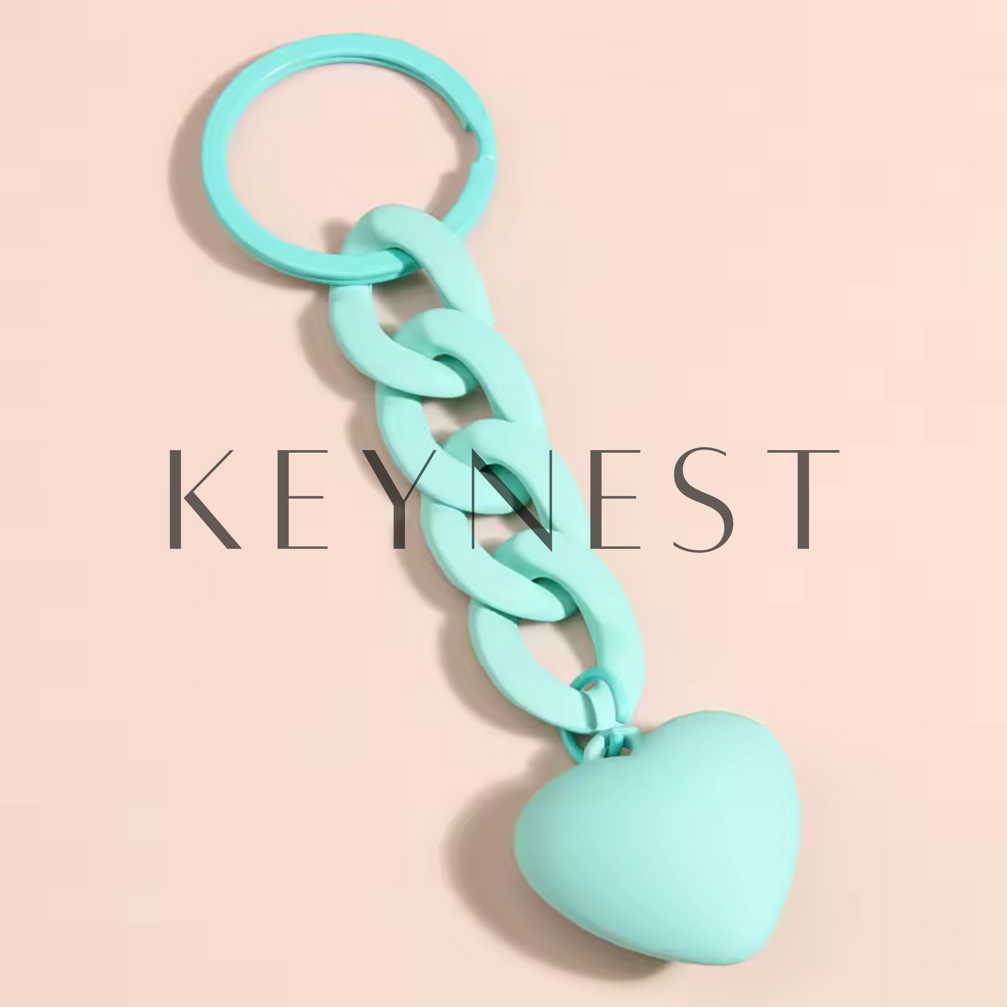 Chaîne avec Cœur (15 coloris disponibles) 💖