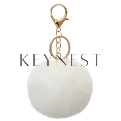 Porte-clé Pompon – 13 coloris pour une touche fluffy au quotidien 🎀✨