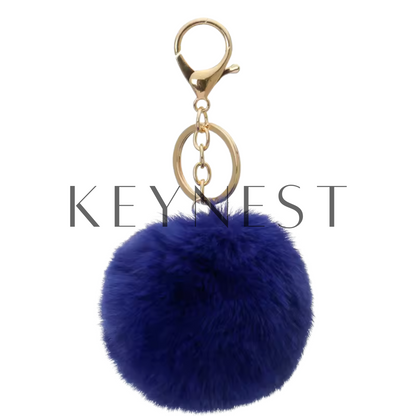 Porte-clé Pompon – 13 coloris pour une touche fluffy au quotidien 🎀✨