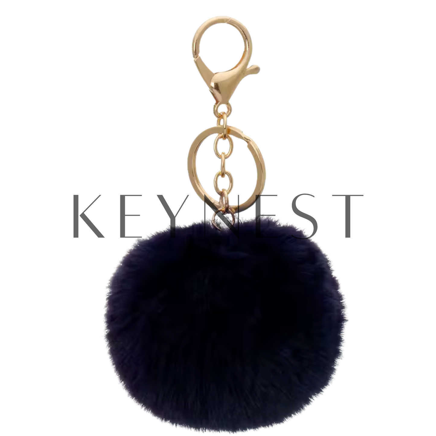Porte-clé Pompon – 13 coloris pour une touche fluffy au quotidien 🎀✨