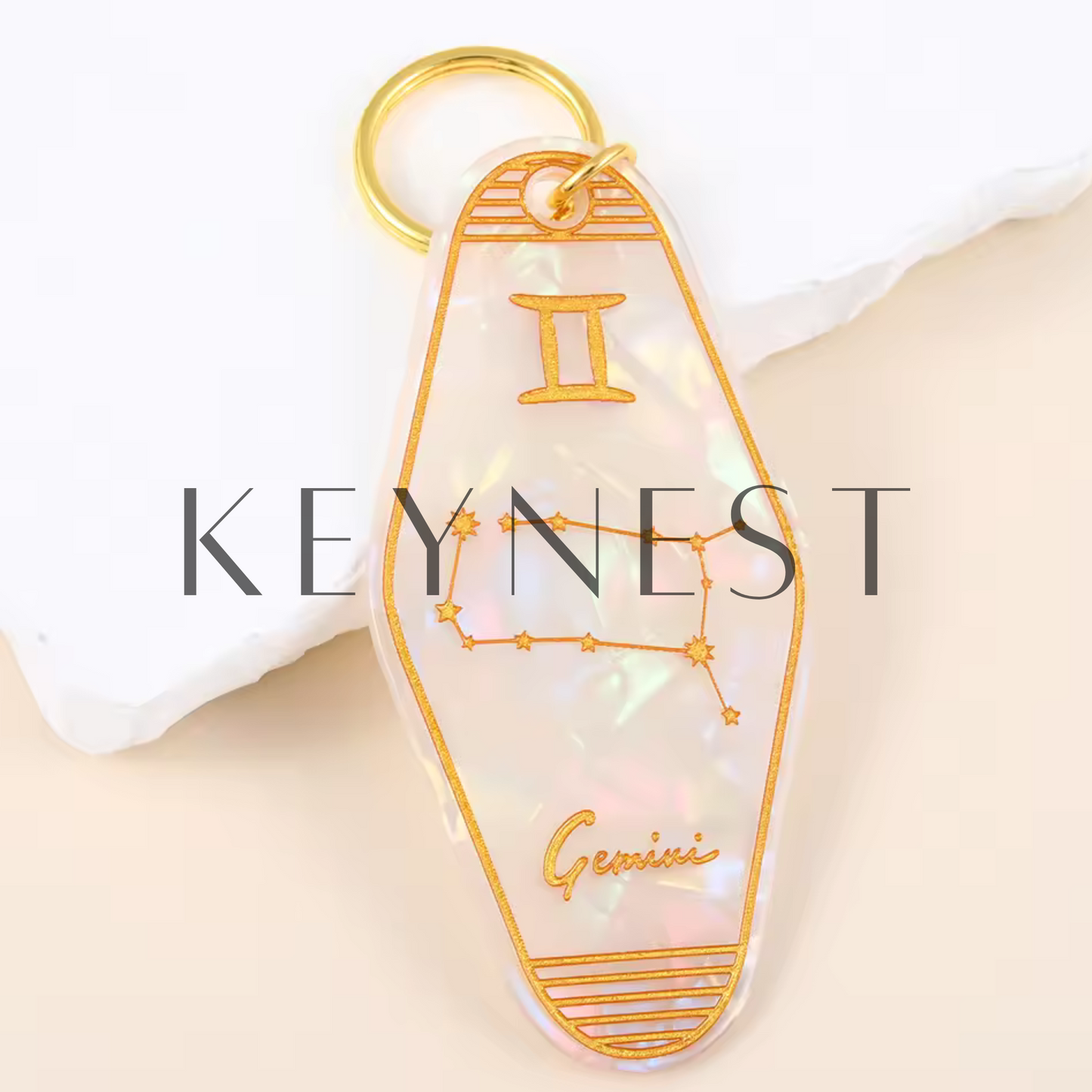 Porte-clé Signe Astrologique – Affiche ton cosmos intérieur ✨♈♓