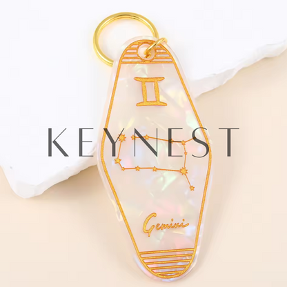 Porte-clé Signe Astrologique – Affiche ton cosmos intérieur ✨♈♓
