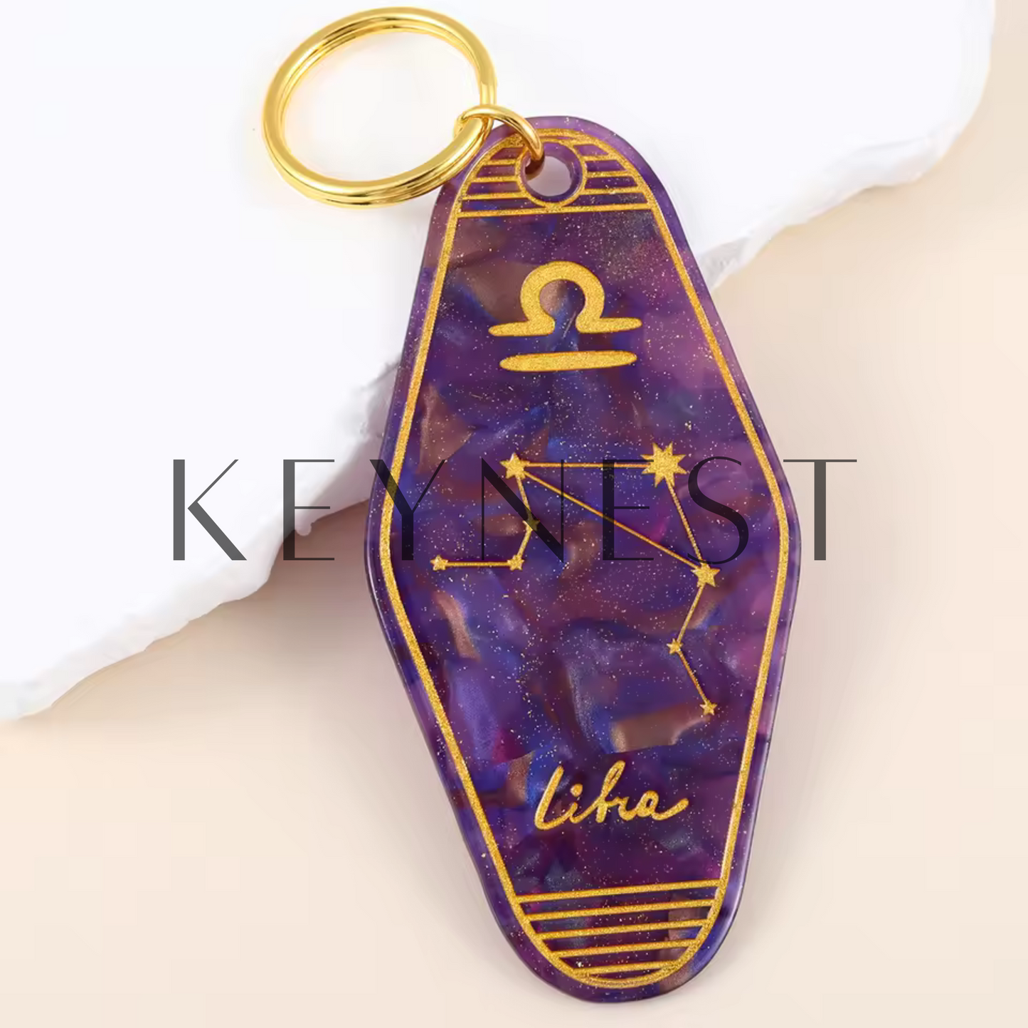 Porte-clé Signe Astrologique – Affiche ton cosmos intérieur ✨♈♓