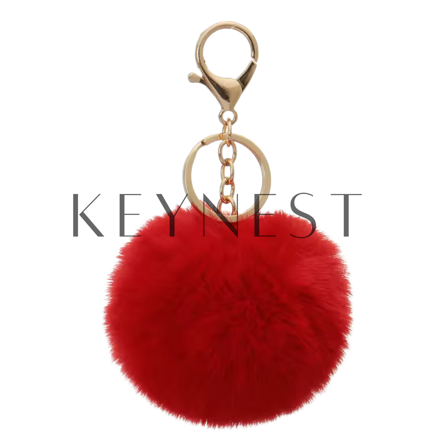 Porte-clé Pompon – 13 coloris pour une touche fluffy au quotidien 🎀✨