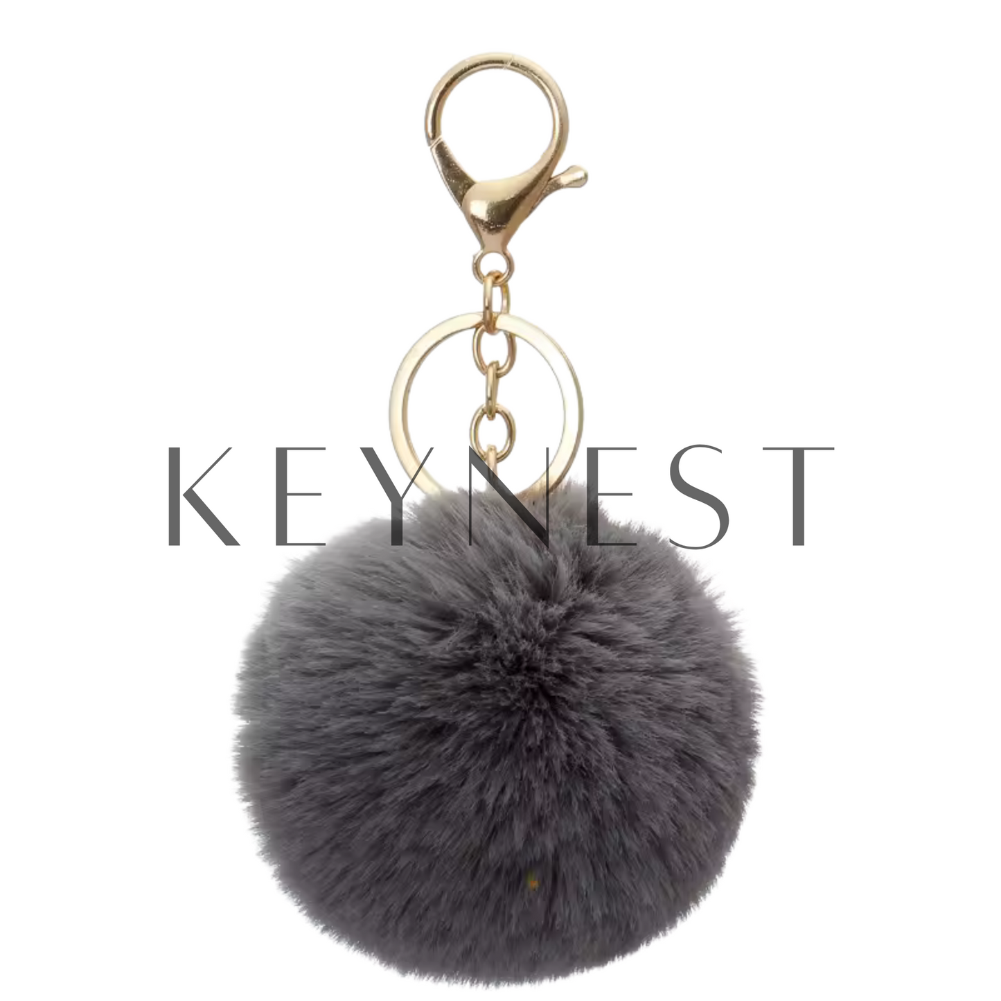 Porte-clé Pompon – 13 coloris pour une touche fluffy au quotidien 🎀✨