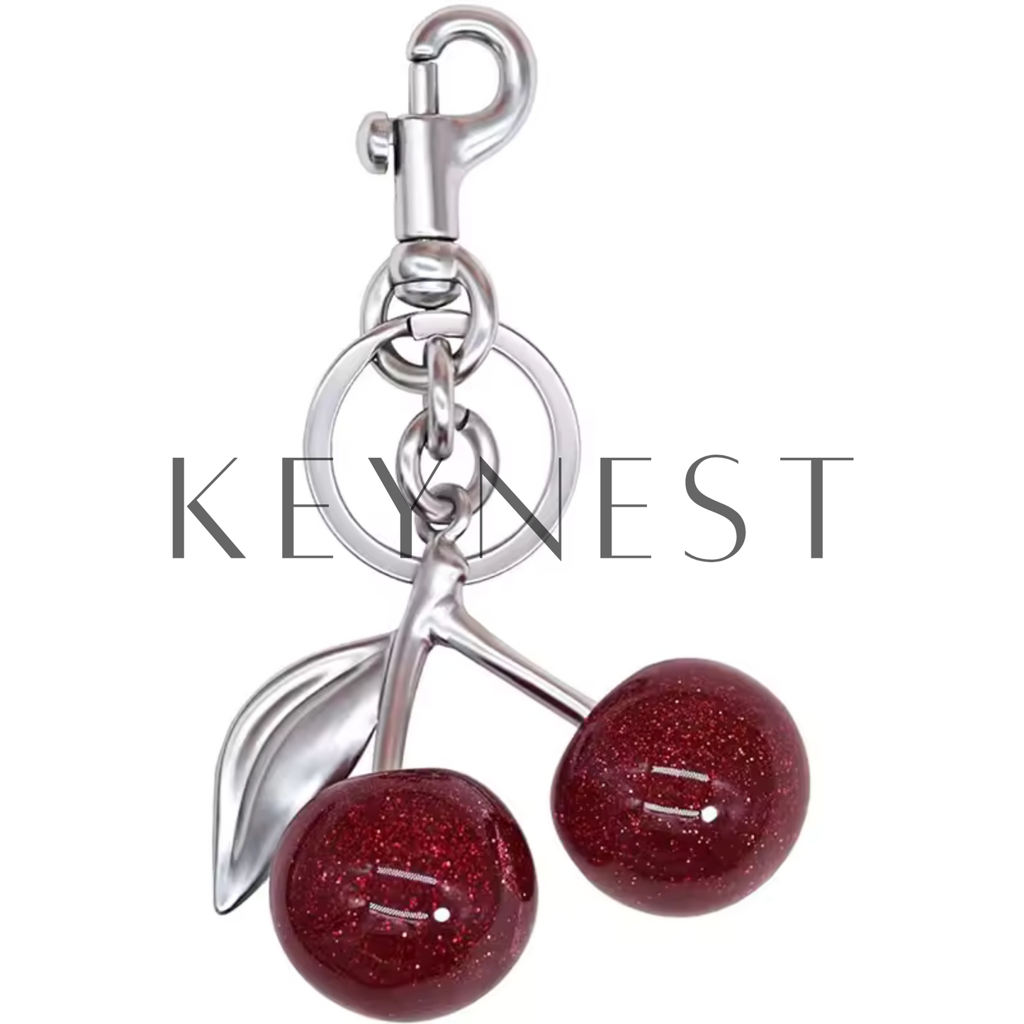 Porte-clé Cerise – 7 modèles fruités 🍒✨
